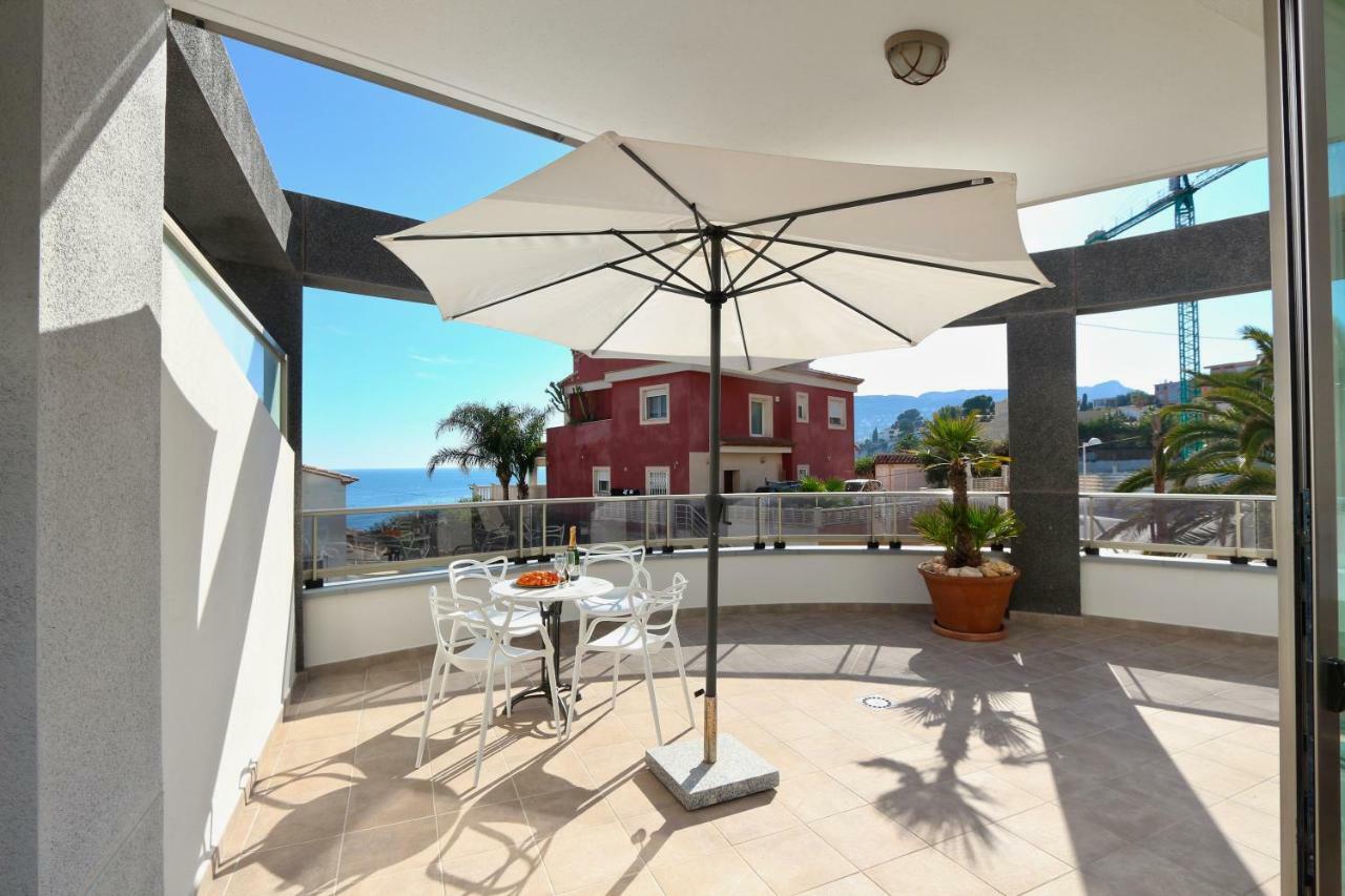 Melior Precioso Y Acogedor Apartamento En Primera Linea Calp Exterior foto